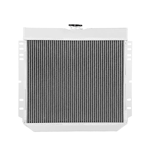 Mishimoto 69-70 Ford Mustang X-Line Performance Aluminum Radiator - MMRAD-MUS-69X for 1971-1973 Mercury Comet - angle view