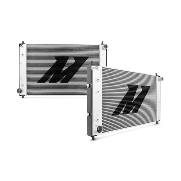 Mishimoto 97-04 Ford Mustang w/ Stabilizer System Manual Aluminum Radiator - MMRAD-MUS-97B for 1997-2004 Ford Mustang - close