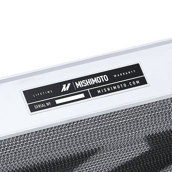 Mishimoto 2015+ Ford Mustang EcoBoost Performance Aluminum Radiator - MMRAD-MUS4-15 for 2015-2021 Ford Mustang - detail view