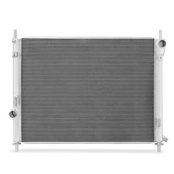 Mishimoto 2015+ Ford Mustang GT Performance Aluminum Radiator - MMRAD-MUS8-15 for 2015-2023 Ford Mustang - detail view