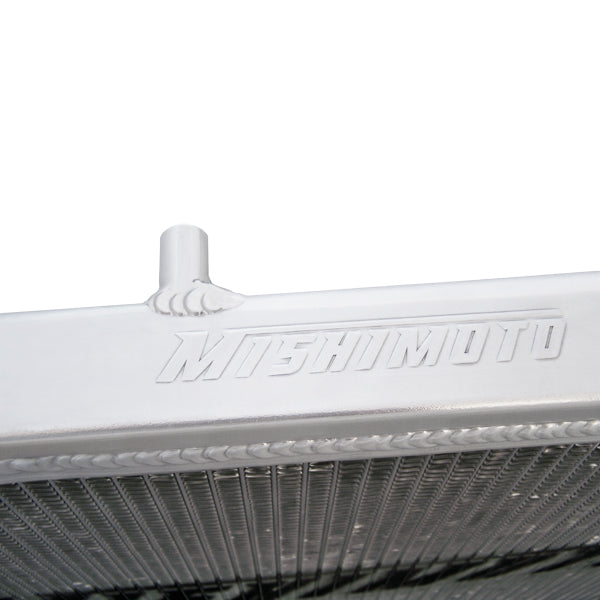 Mishimoto 01-05 Dodge Neon SRT-4 Manual Aluminum Radiator - MMRAD-NEO-01 for 2003-2005 Dodge Neon - rear view