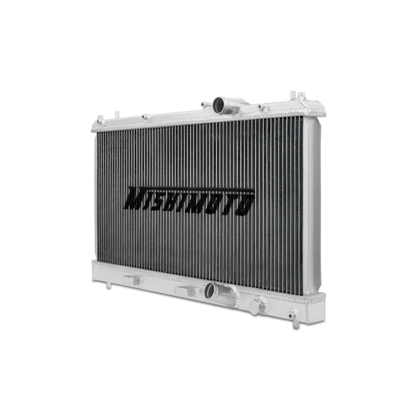 Mishimoto 95-99 Dodge Neon Manual Aluminum Radiator - MMRAD-NEO-96 for 1995-1999 Dodge Neon - side view