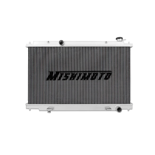 Mishimoto 04-08 Nissan Maxima Manual Aluminum Radiator - MMRAD-NIS-08 for 2004-2008 Nissan Maxima - detail view