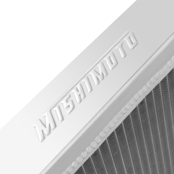 Mishimoto 09+ Nissan GTR R35 Aluminum Radiator - MMRAD-R35-09 for 2009-2024 Nissan GT R - side view