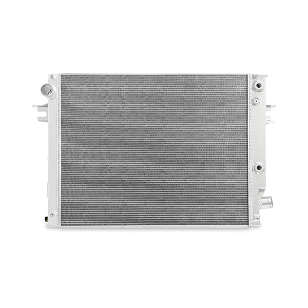 Mishimoto 13+ Ram 2500/3500 6.7L Cummins Aluminum Radiator - MMRAD-RAM-13 for 2013-2018 Ram 2500 - close-up