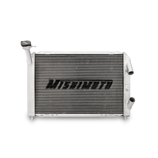 Mishimoto 93-95 Mazda RX7 w/ LS Engine Swap Manual Aluminum Radiator - MMRAD-RX-LS for 1993-1995 Mazda RX 7 - detail view