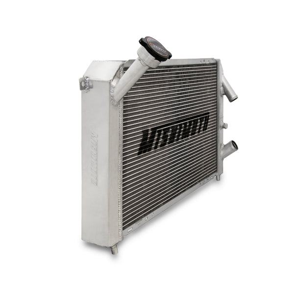 Mishimoto 93-95 Mazda RX7 w/ LS Engine Swap Manual Aluminum Radiator - MMRAD-RX-LS for 1993-1995 Mazda RX 7 - close-up