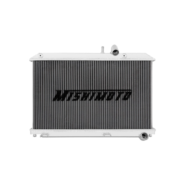 Mishimoto 04-08 Mazda RX8 Manual Aluminum Radiator - MMRAD-RX8-04 for 2004-2008 Mazda RX 8 - side view