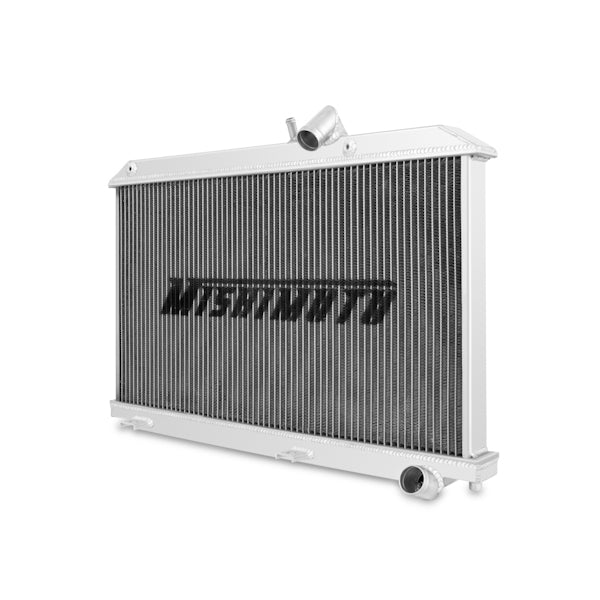 Mishimoto 04-08 Mazda RX8 Manual Aluminum Radiator - MMRAD-RX8-04 for 2004-2008 Mazda RX 8 - rear view