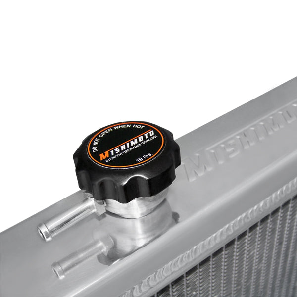 Mishimoto 89-94 Nissan 240sx S13 SR20DET Aluminum Radiator (MMRAD-S13-90SR) - MMRAD-S13-89SR for 1989-1994 Nissan 240SX - rea
