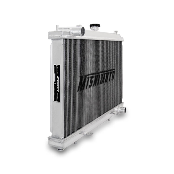 Mishimoto 95-98 Nissan 240sx S14 SR20DET Aluminum Radiator - MMRAD-S14-95SR for 1995-1998 Nissan 240SX - installed view