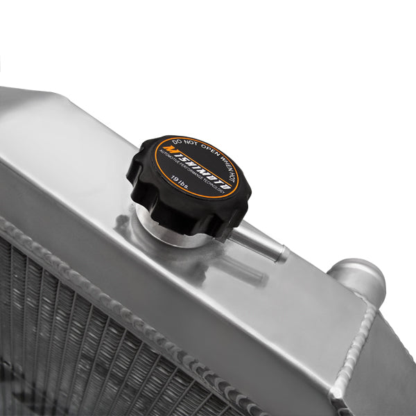 Mishimoto 00-09 Honda S2000 Manual Aluminum Radiator - MMRAD-S2K-00 for 2000-2009 Honda S2000 - detail view
