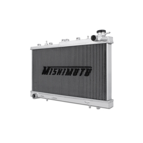Mishimoto 91-99 Nissan Sentra w/ SR20 Manual Aluminum Radiator - MMRAD-SEN-91SR for 1991-1999 Nissan Sentra - installed view