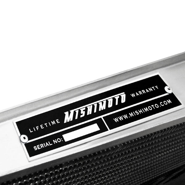 Mishimoto 00-05 Toyota MR2 Manual Aluminum Radiator - MMRAD-SPY-00 for 2000-2005 Toyota MR2 - side view