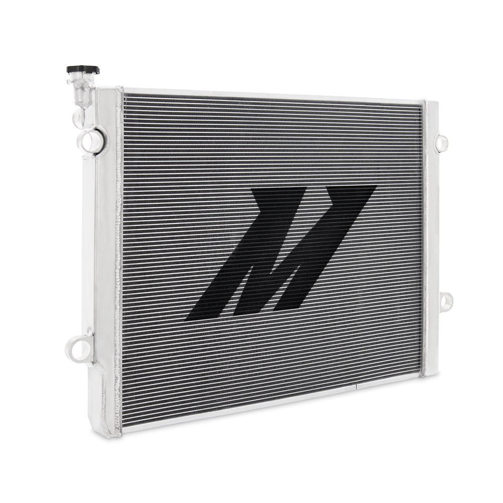 Mishimoto 05-15 Toyota Tacoma 4.0L Performance Aluminum Radiator - MMRAD-TAC-05 for 2005-2015 Toyota Tacoma - angle view
