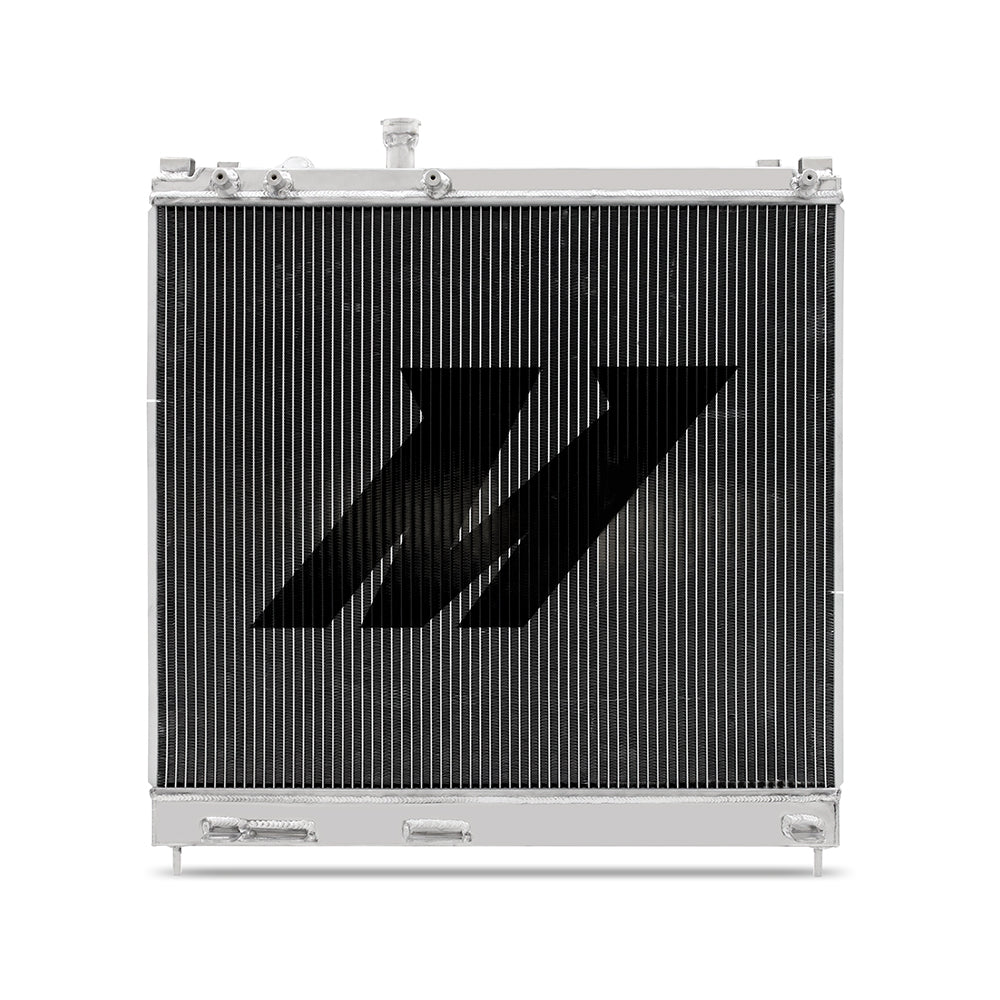 Mishimoto 04-13 Infiniti QX56 / 05-14 Nissan Armada Aluminum Radiator - MMRAD-TTN-04 for 2004-2014 Nissan TITAN - detail view