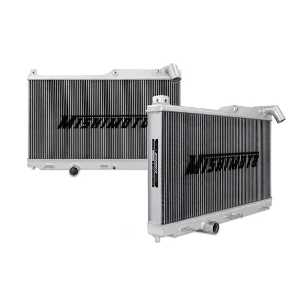Mishimoto Universal Radiator 25x16x3 Inches Aluminum Radiator - MMRAD-UNI-25 by Mishimoto - side view