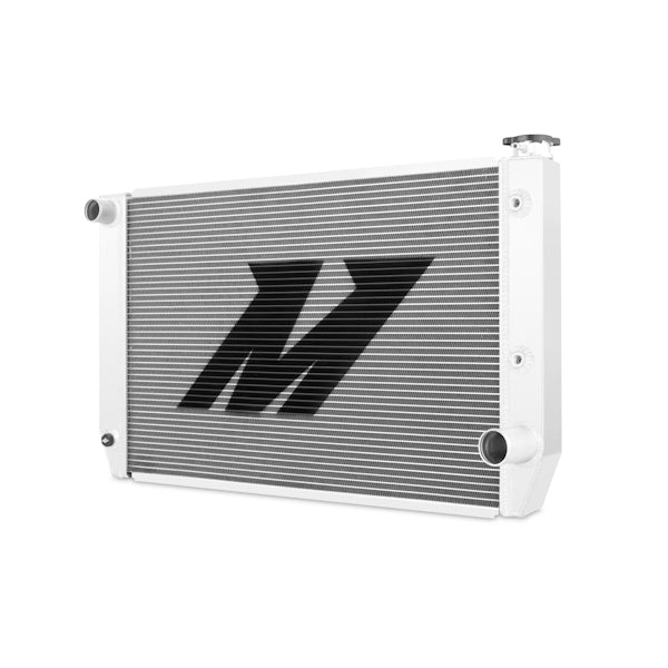 Mishimoto Universal Circle Track Radiator 31in x 19in x 3in Manual & Automatic Radiator - MMRAD-UNI-CT by Mishimoto - side vi