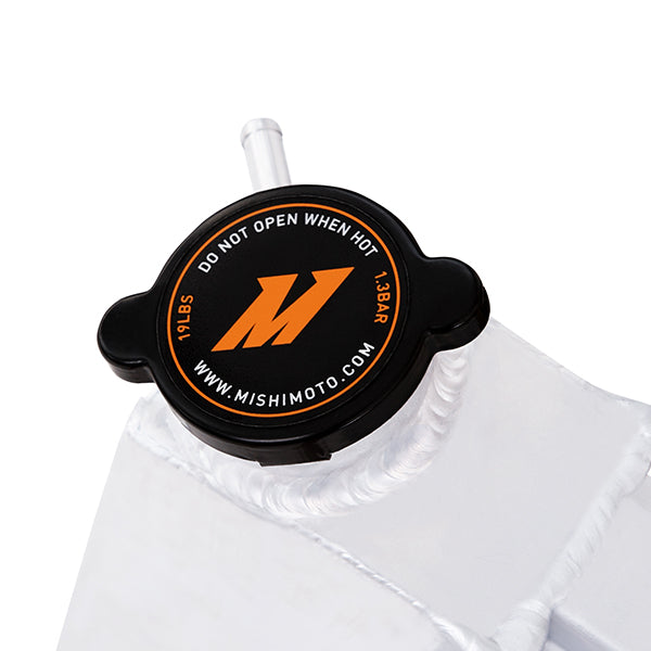 Mishimoto 69-72 Chevrolet Corvette Auto X-Line Aluminum Radiator - MMRAD-VET-69X for 1969-1972 Chevrolet Corvette - side view
