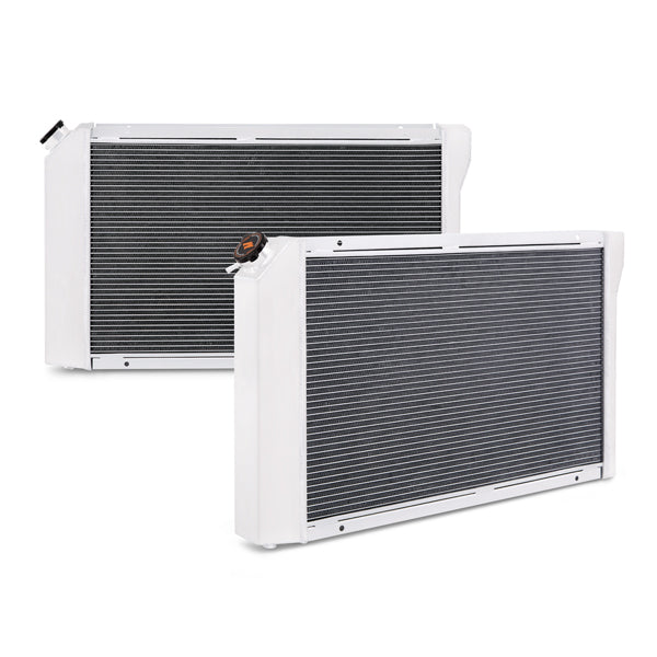 Mishimoto 77-83 Chevrolet Corvette Auto X-Line Aluminum Radiator - MMRAD-VET-77X for 1977-1982 Chevrolet Corvette - angle vie