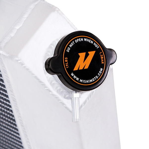 Mishimoto 77-83 Chevrolet Corvette Auto X-Line Aluminum Radiator - MMRAD-VET-77X for 1977-1982 Chevrolet Corvette - side view