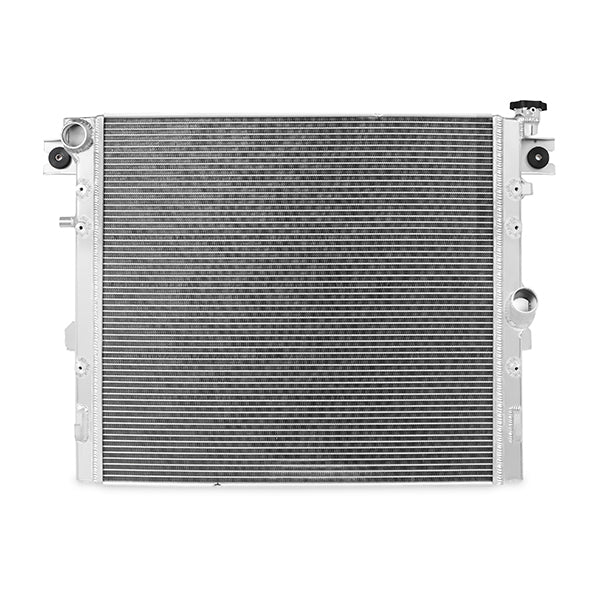 Mishimoto 07-17 Jeep Wrangler JK Performance Aluminum Radiator V2 - MMRAD-WRA-07V2 for 2007-2018 Jeep Wrangler - detail view