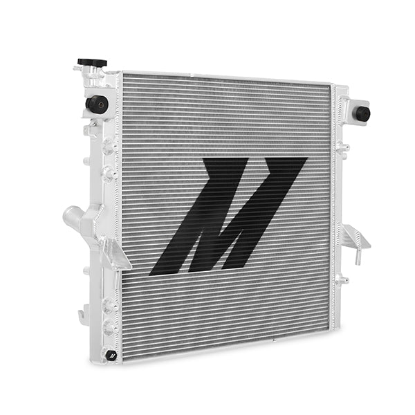Mishimoto 07-17 Jeep Wrangler JK Performance Aluminum Radiator V2 - MMRAD-WRA-07V2 for 2007-2018 Jeep Wrangler - installed vi