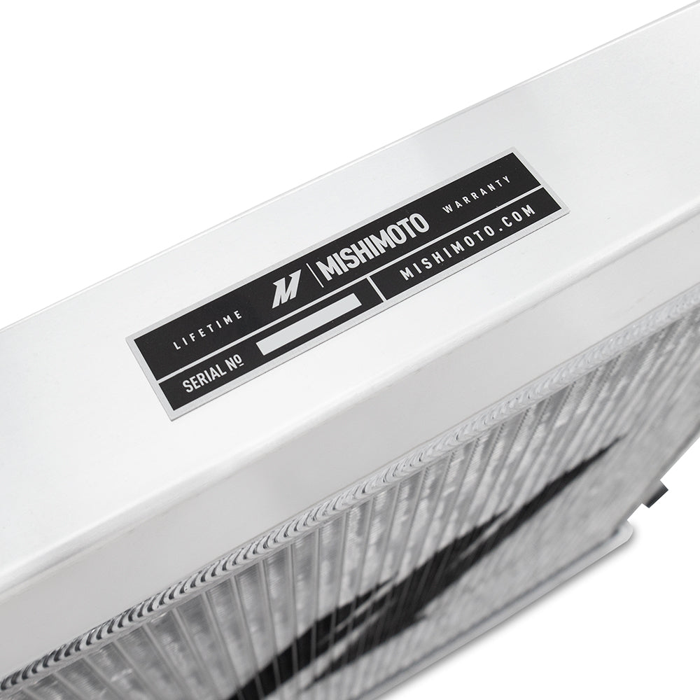 Mishimoto 87-06 Jeep Wrangler (Does Not Fit 2010 Wrangler) YJ & TJ Aluminum Performance Radiator - MMRAD-WRA-87 for 1987-2017
