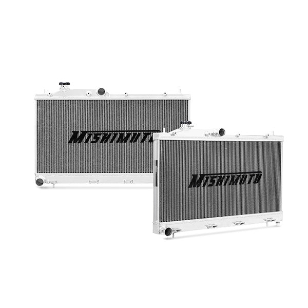Mishimoto 15 Subaru WRX Performance Aluminum Radiator - MMRAD-WRX-15 for 2015-2021 Subaru WRX - angle view