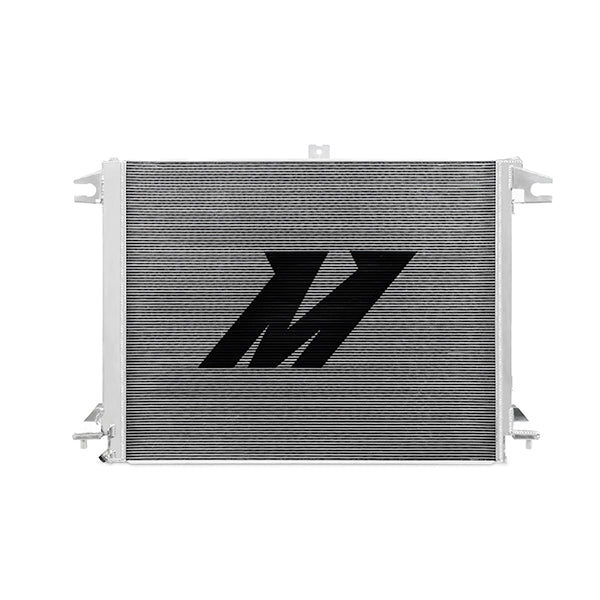 Mishimoto 2016+ Nissan Titan XD 5.0L Cummins Aluminum Radiator - MMRAD-XD-16 for 2016-2017 Nissan TITAN - close-up
