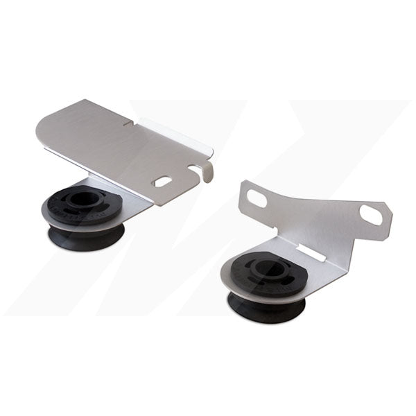 Mishimoto 94-96 Ford Mustang Aluminum Radiator Stay Set - MMRS-MUS-94 for 1994-2004 Ford Mustang - angle view