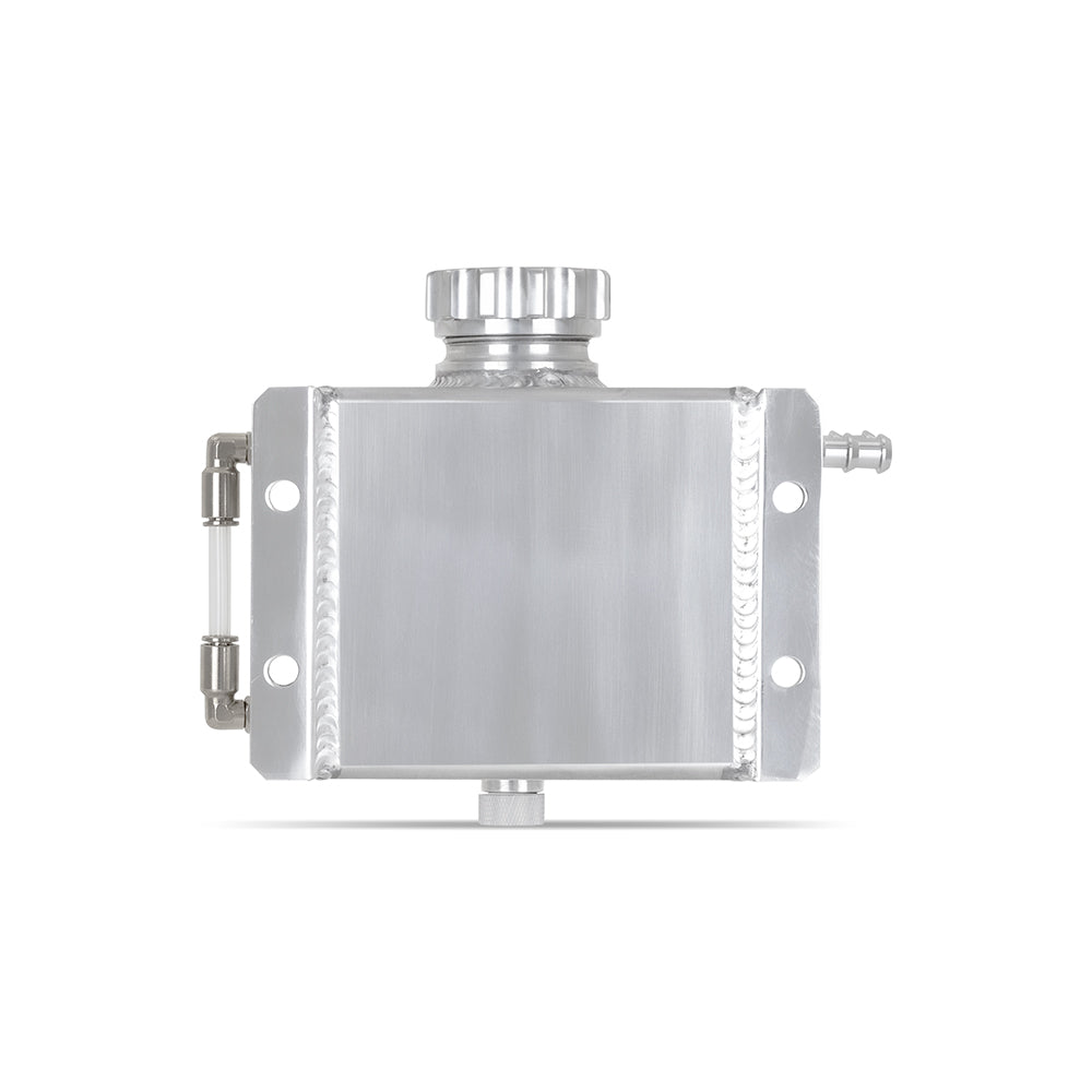 Mishimoto 1L Coolant Overflow Tank - Polished - MMRT-1LP by Mishimoto - angle view