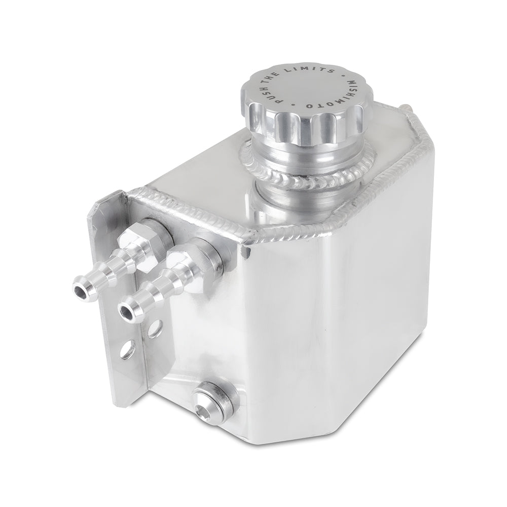 Mishimoto 1L Coolant Overflow Tank - Polished - MMRT-1LP by Mishimoto - installed view