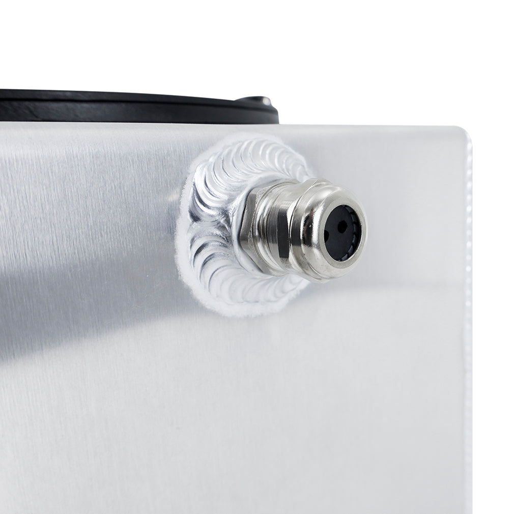 Mishimoto Universal Ice Box Tank Reservoir 5 Gallon Natural - MMRT-A2W-50N by Mishimoto - angle view