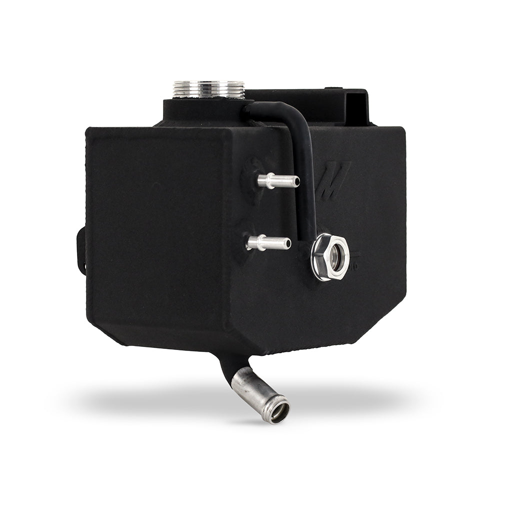 Mishimoto 2021+ Ford Bronco 2.3/2.7L EcoBoost Expansion Tank - Micro Wrinkle Black - MMRT-BR-21MWBK for 2021-2026 Ford Bronco