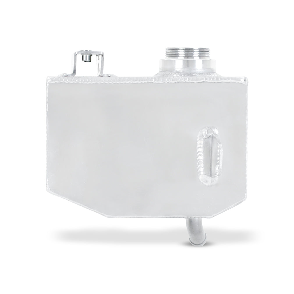 Mishimoto 2021+ Ford Bronco 2.3/2.7L EcoBoost Expansion Tank - Polished - MMRT-BR-21P for 2021-2026 Ford Bronco - side view