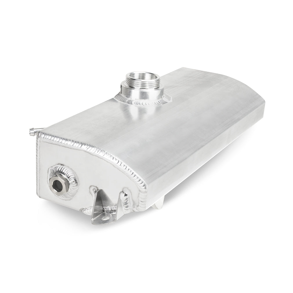 Mishimoto 2015+ Ford F-150 Aluminum Expansion Tank - Natural Finish - MMRT-F150-15EN for 2015-2023 Ford F 150 - close-up