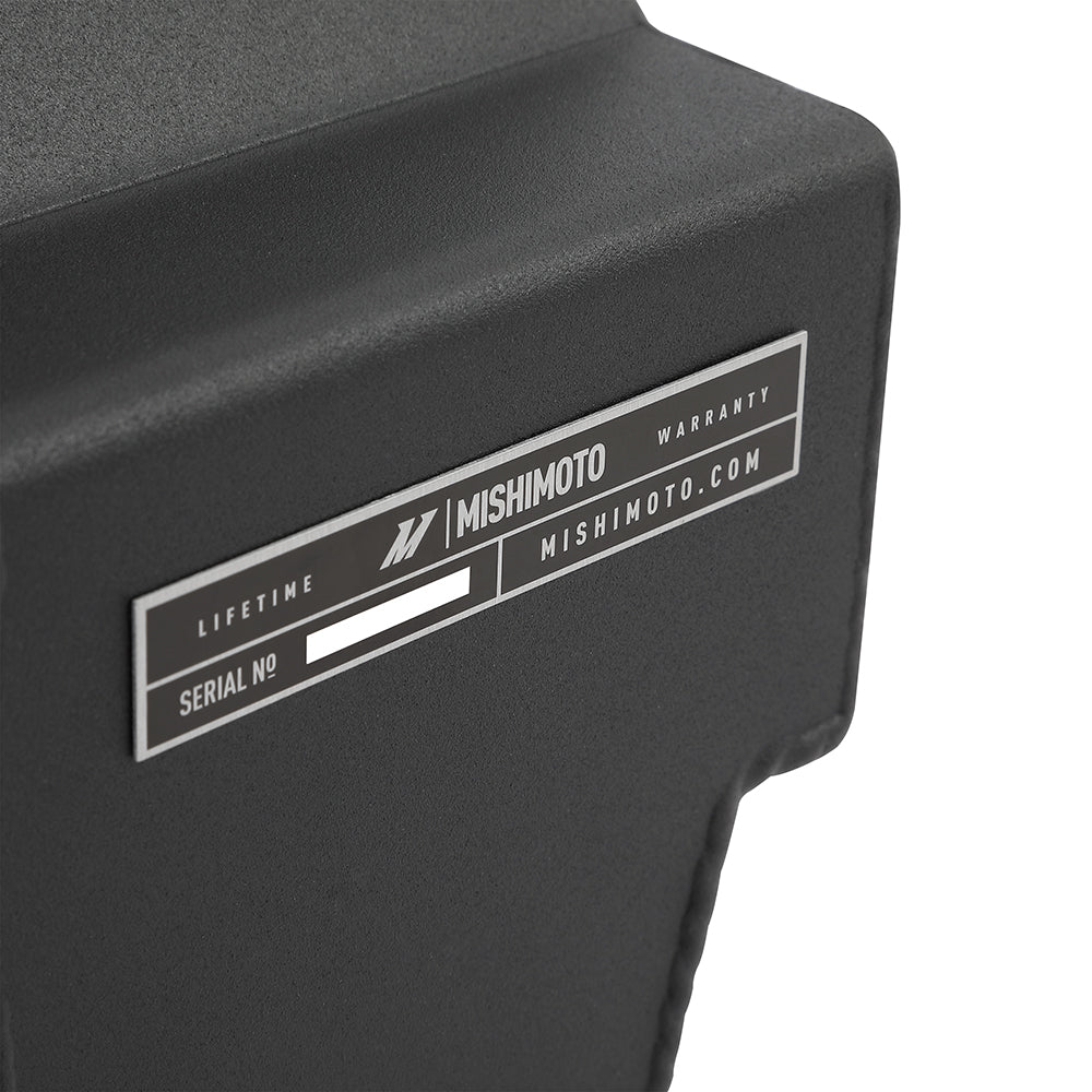 Mishimoto 11-19 Ford 6.7L Powerstroke Aluminum Degas Tank - Micro-Wrinkle Black - MMRT-F2D-11PMWBK for 2011-2019 Ford F 250 -