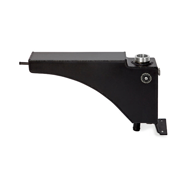 Mishimoto 99-03 Ford 7.3L Powerstroke Aluminum Degas Tank - Micro-Wrinkle Black - MMRT-F2D-99EMWBK for 2000-2005 Ford Excursi