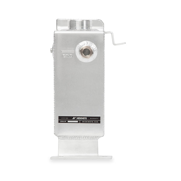 Mishimoto 99-03 Ford F-250 Aluminum Expansion Tank - Natural - MMRT-F2D-99EN for 2000-2005 Ford Excursion - detail view