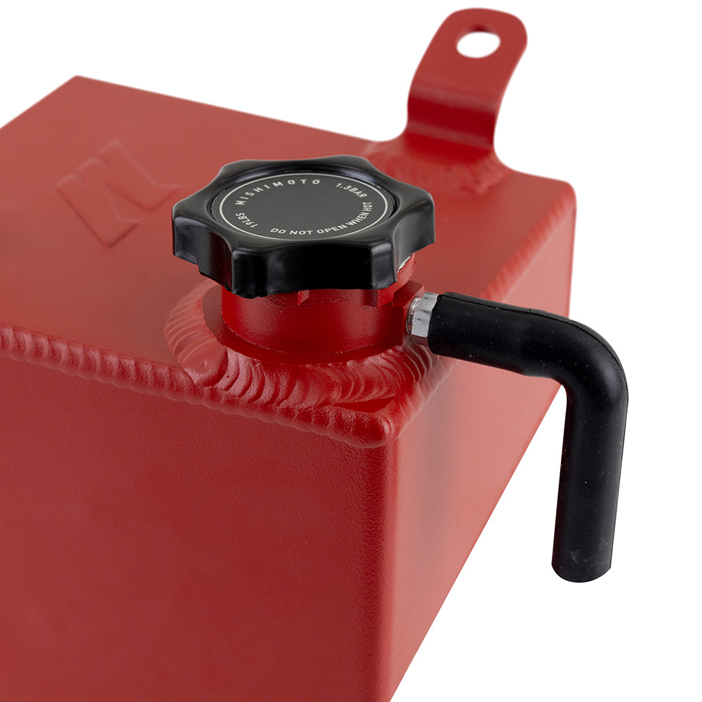 Mishimoto 2023+ Toyota GR Corolla Expansion Tank Red - MMRT-GRC-23MWRD for 2023-2025 Toyota GR Corolla - close-up