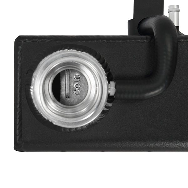 Mishimoto 2011+ Dodge Charger/Challenger / Chrysler 300C Alum Expansion Tank - Micro-Wrinkle Black - MMRT-MOP-11EMWBK for 201