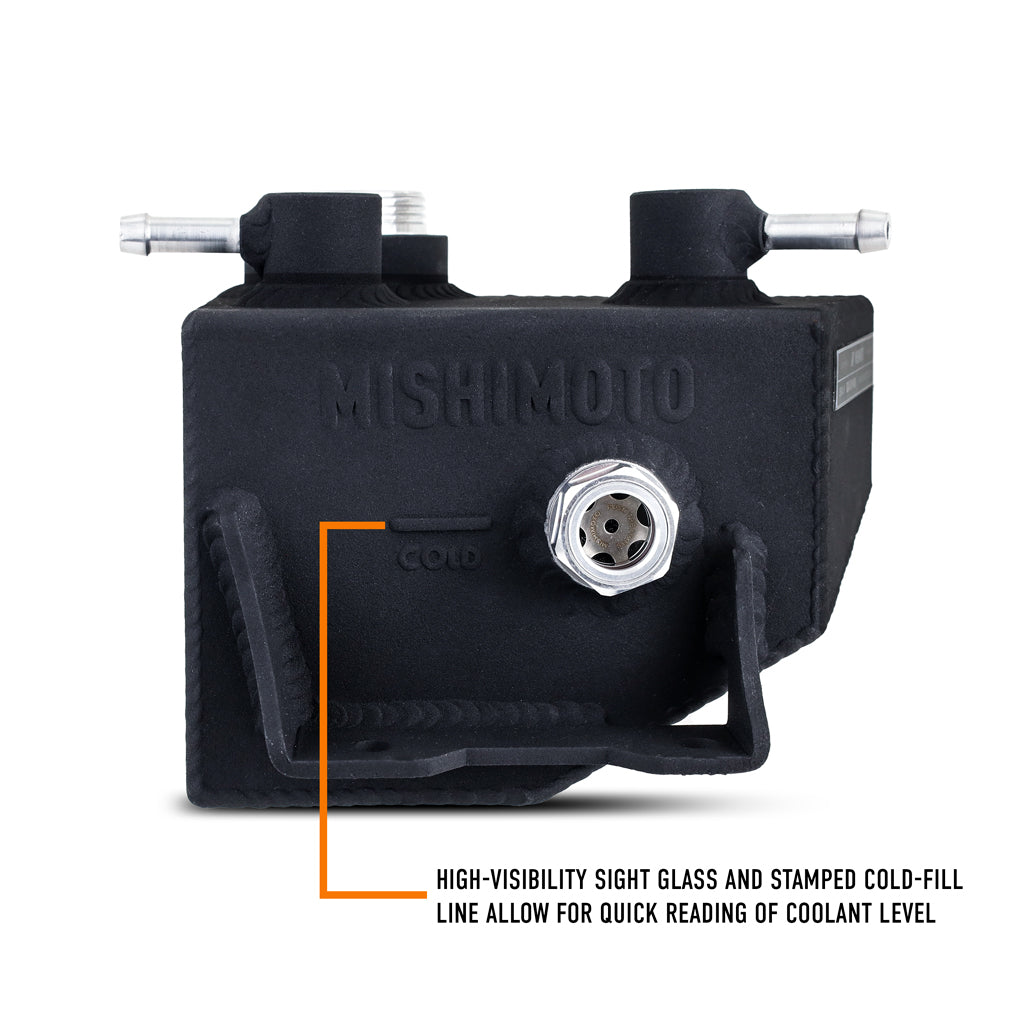 Mishimoto 2024+ Ford Mustang V8/2.3L EcoBoost Expansion Tank - Black - MMRT-MUS-24MWBK for 2024-2026 Ford Mustang - detail vi