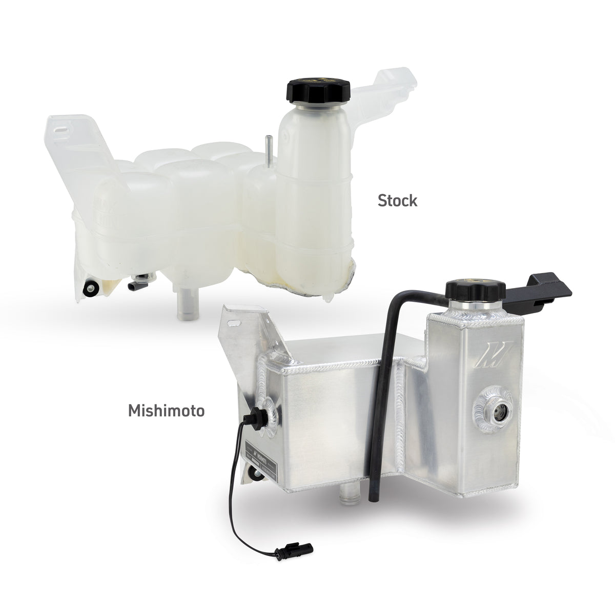 Mishimoto 2019+ Ram 6.7L Cummins Expansion Tank - Black - MMRT-RAM-19BK for 2019-2025 Ram 2500 - additional view