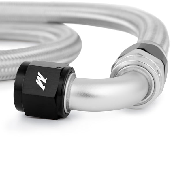 Mishimoto 5 Ft Stainless Steel Braided Hose w/ -10AN Fittings - MMSBH-10-5 by Mishimoto - alternate view