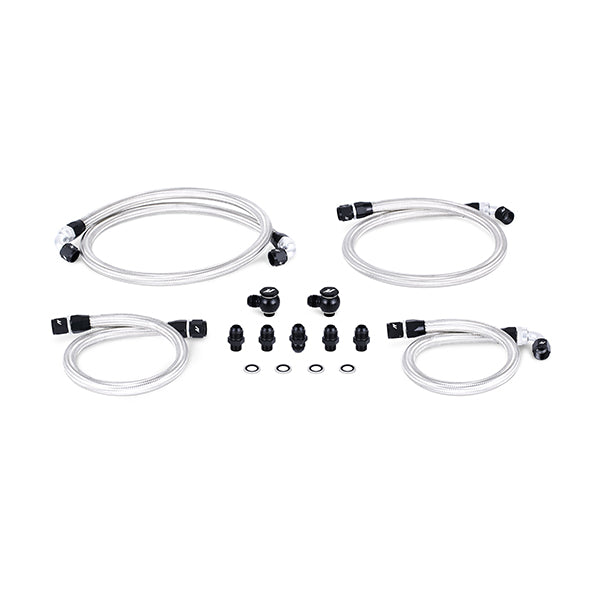 Mishimoto 04-11 Mazda RX8 Primary Replacement Oil Line - MMSBH-RX8-04 for 2004-2011 Mazda RX 8 - alternate view
