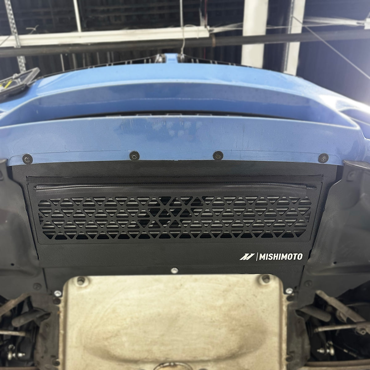 Mishimoto 15-22 BMW F80 M3/M4 Skid Plate - MMSD-F80-15WBK for 2015-2020 BMW M4 - close-up