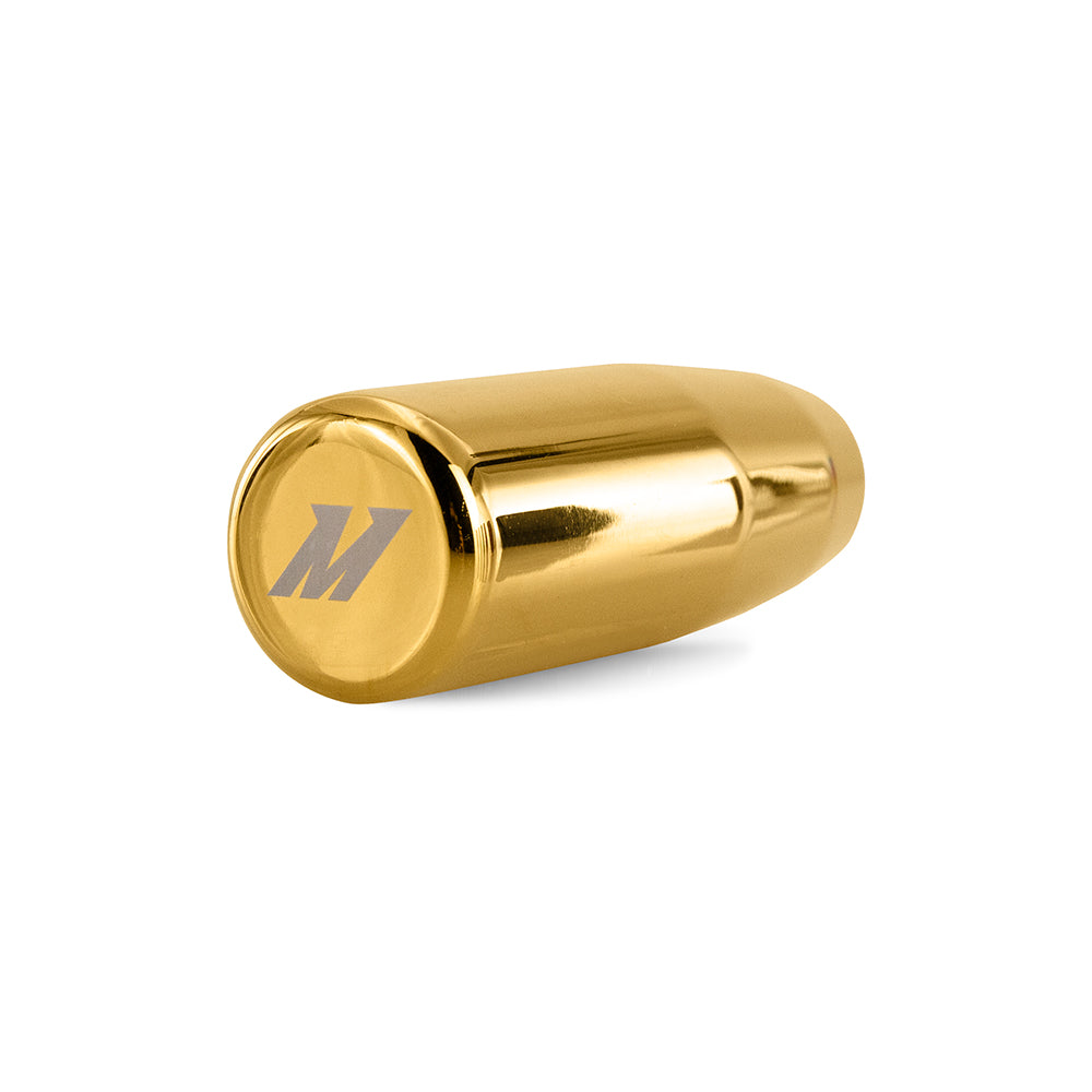 Mishimoto Shift Knob - Gold - MMSK-GD by Mishimoto - angle view