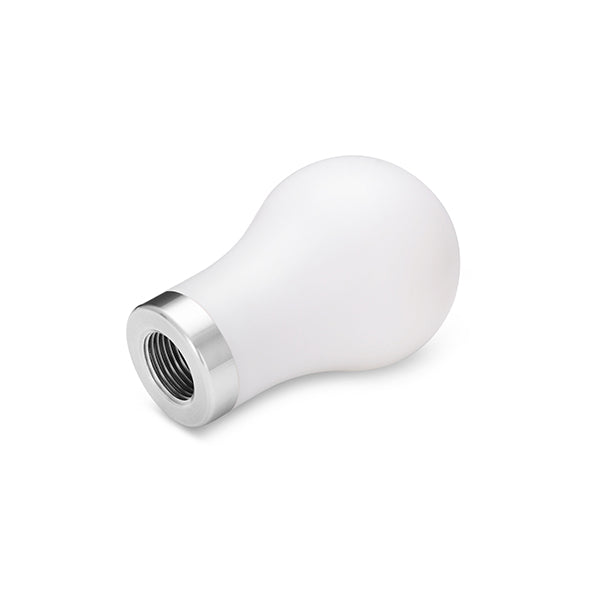 Mishimoto Teardrop Shift Knob - White - MMSK-TDP-WH by Mishimoto - installed view