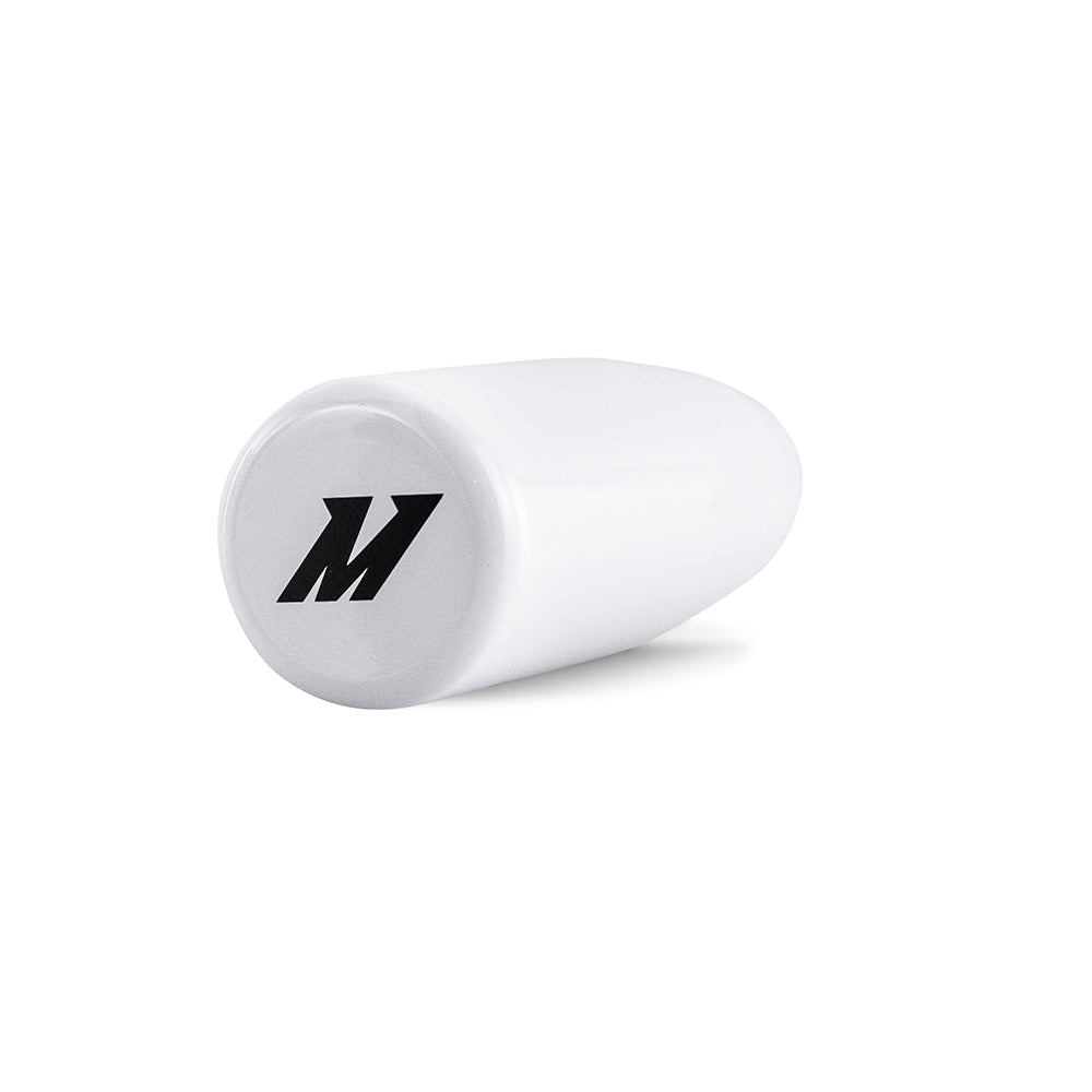 Mishimoto Shift Knob - White - MMSK-WH by Mishimoto - angle view